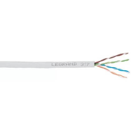 LEGRAND 032751 fali kábel réz Cat5e árnyékolatlan (U/UTP) 4 érpár (AWG24) PVC szürke Eca 305m-kartondoboz LCS3 LEGRAND 032751 fali kábel réz Cat5e árnyékolatlan (U/UTP) 4 érpár (AWG24) PVC szürke Eca 305m-kartondoboz LCS3