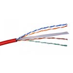   LEGRAND 032820 wall cable copper Cat6 unshielded (U/UTP) 4 pairs LSZH (LSOH) red Dca-s2,d2,a1 500m-cable reel LCS3