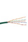 LEGRAND 032822 fali kábel réz Cat6 árnyékolatlan (U/UTP) 4 érpár LSZH (LSOH) zöld Dca-s2,d2,a1 500m-kábeldob LCS3