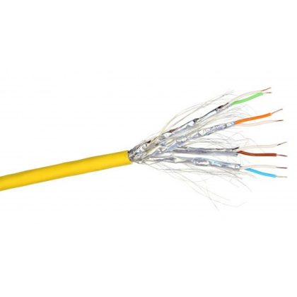   LEGRAND 032849 wall cable copper Cat7 shielded (S/FTP) 4 pairs (AWG23) LSZH (LSOH) yellow Cca-s1a,d1,a1, 500m-cable drum LCS3