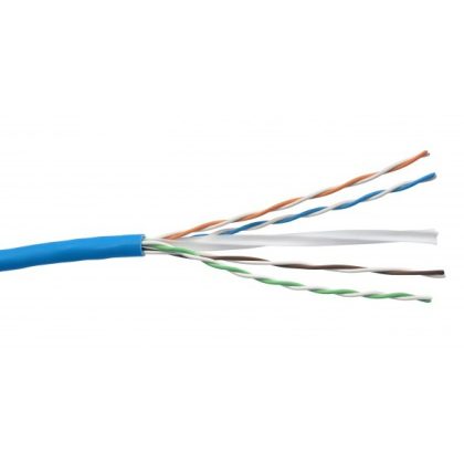  LEGRAND 032886 wall cable copper Cat6 unshielded (U/UTP) 4 pairs (AWG23) LSZH (LSOH) blue Cca-s1,d1,a1 305m-cardboard box LCS3