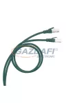 LEGRAND 033721 patch kábel RJ45-RJ45 Cat8 árnyékolt (S/FTP) LSZH (LSOH) 0,5 méter piros LCS3 LEGRAND 033721 patch kábel RJ45-RJ45 Cat8 árnyékolt (S/FTP) LSZH (LSOH) 0,5 méter piros LCS3