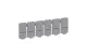 LEGRAND 033756 vakport 6 db LCS3