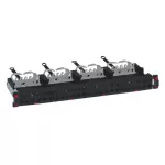 LEGRAND 033793 patch vázszerkezet lappos kazettával szerelve (4x033795) 48xLCS3 port fogadására