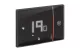 LEGRAND 049039 Smarther 2 Wi-Fi smart thermostat, 250 V~, recessed design, black