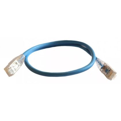   LEGRAND 051540 patch cable RJ45-RJ45 Cat6 shielded (F/UTP) LSZH (LSOH) 0.5 meter blue d: 4.2mm AWG28 LCS3