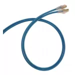LEGRAND 051543 patch kábel RJ45-RJ45 Cat6 árnyékolt (F/UTP) LSZH (LSOH) 3 méter kék d: 4,2mm AWG28 LCS3
