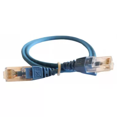 LEGRAND 051545 patch kábel RJ45-RJ45 Cat6 árnyékolatlan (U/UTP) LSZH (LSOH) 0,5 méter kék d: 5,2mm AWG24 LCS3