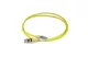 LEGRAND 051551 patch kábel RJ45-RJ45 Cat6A árnyékolt (S/FTP) LSZH (LSOH) 1 méter sárga d: 5,2mm AWG28 LCS3