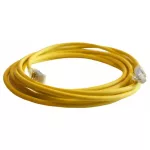 LEGRAND 051553 patch kábel RJ45-RJ45 Cat6A árnyékolt (S/FTP) LSZH (LSOH) 3 méter sárga d: 5,2mm AWG28 LCS3
