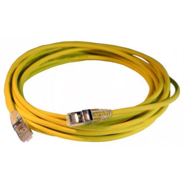 LEGRAND 051554 patch cable RJ45-RJ45 Cat6A shielded (S/FTP) LSZH (LSOH) 5 meters yellow d: 5.2mm AWG28 LCS3