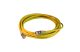 LEGRAND 051554 patch cable RJ45-RJ45 Cat6A shielded (S/FTP) LSZH (LSOH) 5 meters yellow d: 5.2mm AWG28 LCS3