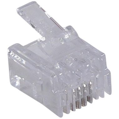 LEGRAND 051701 RJ11 plug 4-pin Width: 9.65 mm LCS3