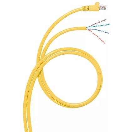   LEGRAND 051786 konszolidációs patch kábel RJ45-AWG Cat6A árnyékolt (S/FTP) LSZH (LSOH) sárga 8 méter LCS3