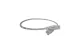 LEGRAND 051817 patch cable RJ45-RJ45 Cat5e unshielded (U/UTP) PVC 0.5 meter gray d: 5.4mm AWG24 LCS3