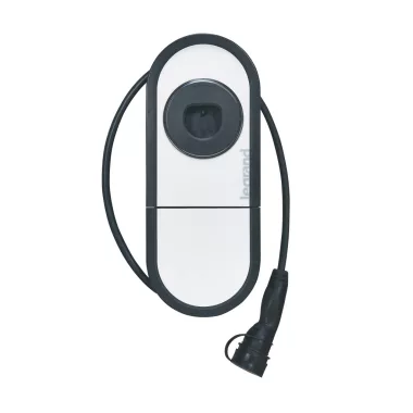 LEGRAND 057012 Green'up ONE  7,4 kW egyfázisú műanyag töltőállomás 6mA DC védelemmel + 5m töltőkábellel