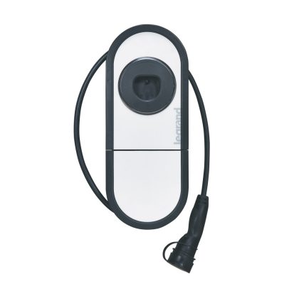   LEGRAND 057016 Green'up ONE  22 kW háromfázisú műanyag töltőállomás 6mA DC védelemmel + 5m töltőkábellel