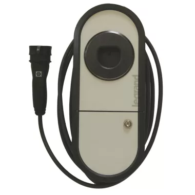 LEGRAND 057017 Green'up ONE  22 kW háromfázisú műanyag töltőállomás 6mA DC védelemmel +AC oldali védelemmel + 5m töltőkábellel