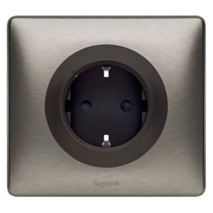   LEGRAND 064838 Céliane okos háztartási csatlakozóaljzat  (végrehajtó)  P=3680W In=16A grafitszürke