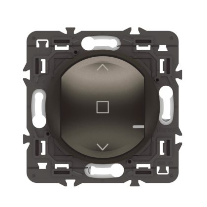 LEGRAND 064896A Céliane with Netatmo okos redőny/zsaluzia vezérlő (végrehajtó), nulla (N) vezető bekötéssel, keret nélkül, grafit