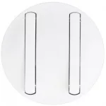 LEGRAND 065002 Céliane dupla keskeny billentyű, fehér