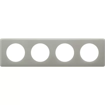 LEGRAND 066604 Céline frame 4 gray pearls