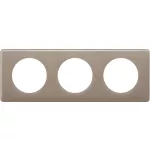 LEGRAND 066613 Céline 3-as keret kvarc