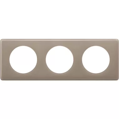 LEGRAND 066613 Céline 3-as keret kvarc