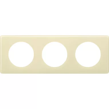 LEGRAND 066623 Céline 3-as keret elefántcsont