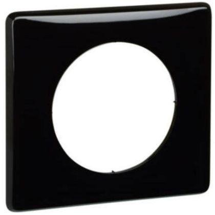 LEGRAND 066681 Céliane 1-es keret fekete lakk