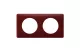 LEGRAND 066752 Céliane 2 frame powder burgundy