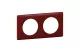 LEGRAND 066752 Céliane 2 frame powder burgundy