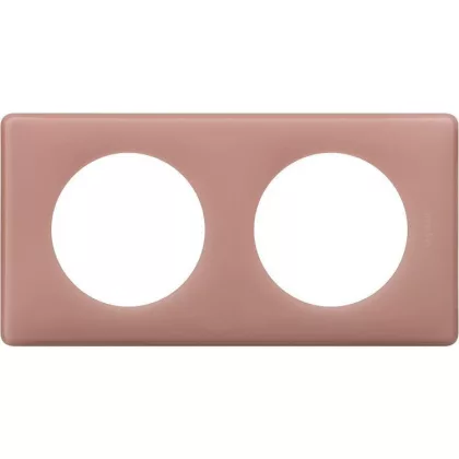 LEGRAND 066762 Céliane 2-es keret púder rózsa