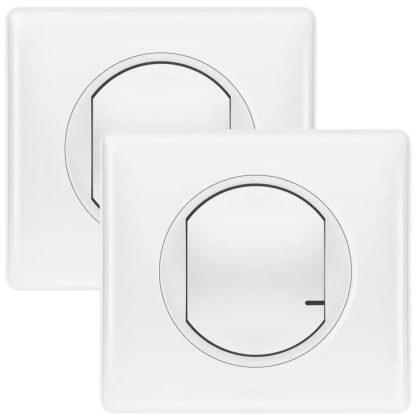   LEGRAND 067632 Paired set: Alternative switching - 1 smart switch + 1 wireless switch Celiane Netatmo White