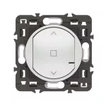   LEGRAND 067726A Céliane with Netatmo okos redőny/zsaluzia vezérlő (végrehajtó), nulla (N) vezető bekötéssel, keret nélkül, fehér