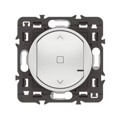   LEGRAND 067726A Céliane with Netatmo okos redőny/zsaluzia vezérlő (végrehajtó), nulla (N) vezető bekötéssel, keret nélkül, fehér