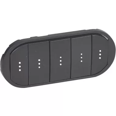 LEGRAND 067906 Céliane 5-ös billentyű, fényjelzős, grafit