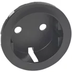   LEGRAND 067931 Céliane 2P+F dugalj csatlakozóaljzat burkolat, grafit