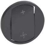   LEGRAND 067961 Céliane 2 fokozatú ventillátor vezérlő burkolat, grafit