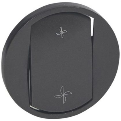   LEGRAND 067961 Céliane 2 fokozatú ventillátor vezérlő burkolat, grafit
