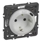   LEGRAND 068119 Céliane 2P+F csatlakozóaljzat + USB-C töltőaljzat 1,5A-5V-7,5W, körmös/csavaros rögzítés, rugós bekötéssel, fehér
