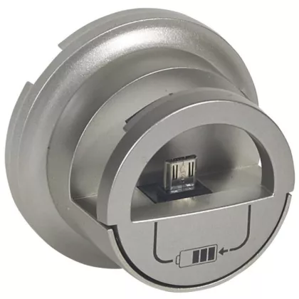   LEGRAND 068510 Céliane micro USB dokkolós töltőaljzat burkolat, titán