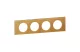 LEGRAND 069134 Céliane 4-es keret fényes bronz