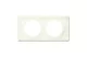 LEGRAND 069352 Céliane 2-es keret porcelán