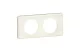 LEGRAND 069352 Céliane 2-es keret porcelán - 1