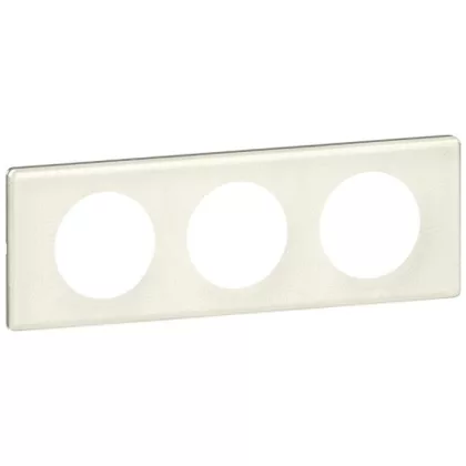 LEGRAND 069353 Céliane 3-es keret porcelán