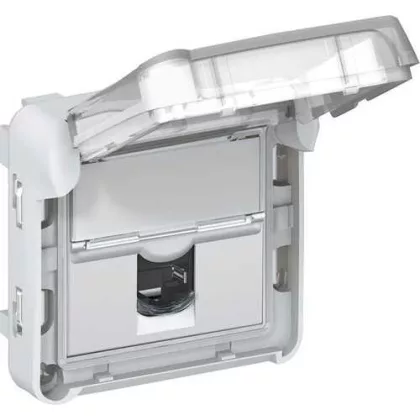   LEGRAND 069557 Plexo 55 1XRJ45 árnyékolt FTP aljzat, Cat.5e