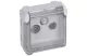 LEGRAND 069558 Plexo 55 TV-R-SAT through with flap