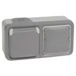   LEGRAND 069793 Plexo Netatmo - intelligens csatlakozó aljzat - IP55
