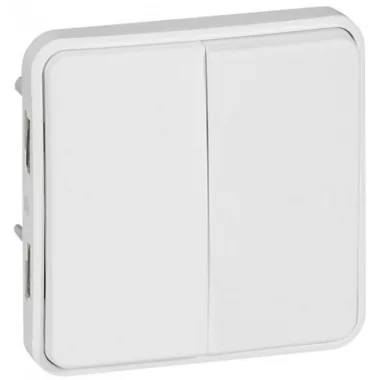 LEGRAND 070726 Plexo 55 váltókapcsoló jelzőfénnyel, Antimikrobiális